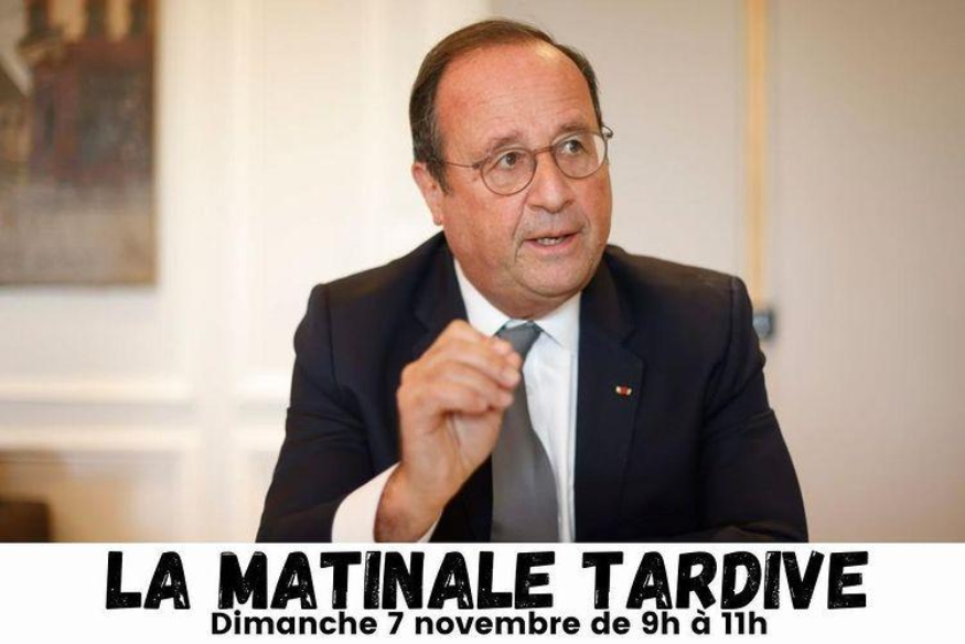 François Hollande au micro de Just4Fun